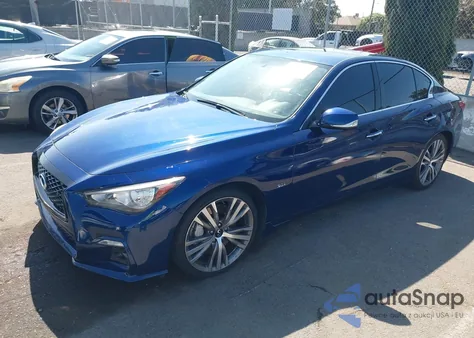 2019 Infiniti Q50 3.0T Sport z USA, uszkodzony, nr VIN JN1EV7AP5KM542043